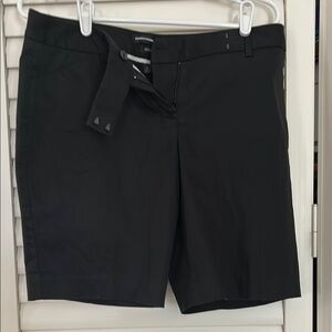 Express Black Editor Shorts